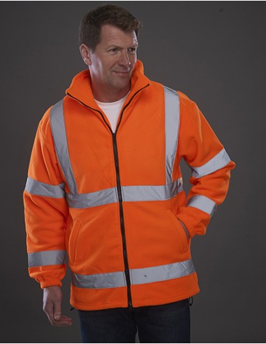 Y-HVK08-Hi-Vis Fleece Jacket